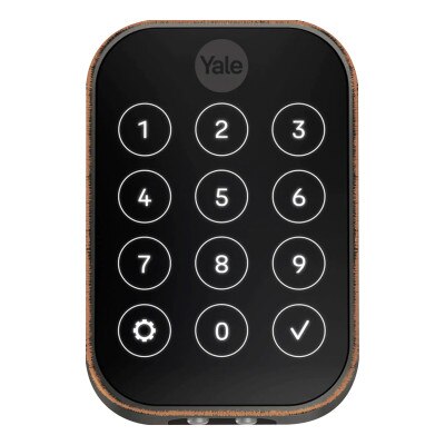 Yale Pro 2 Key Free Touchscreen Keypad Lock with Wi-Fi, Oil-Rubbed Bronze